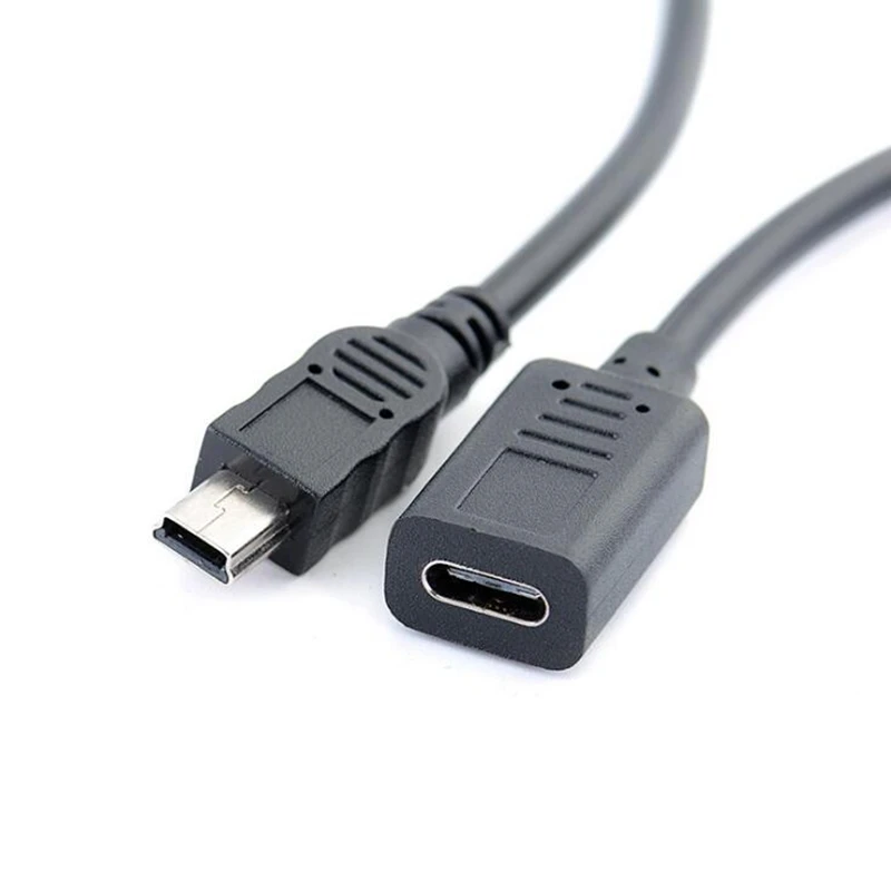 Кабель питания Mini USB 2 0 папа мама 3 1 Type c для зарядки и передачи данных|Компьютерные