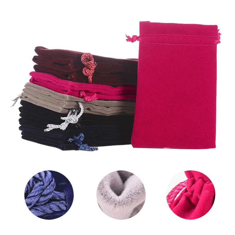 Мягкий бархатный набор ювелирных изделий ожерелье подвеска серьги кольцо