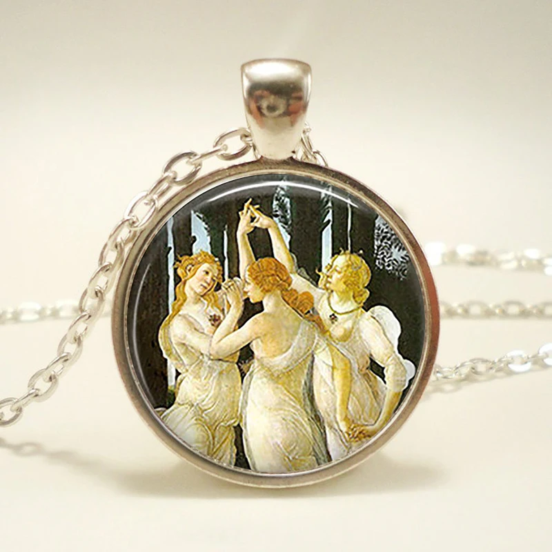 Женское ожерелье с подвеской Три грации|jewelry necklace holder|jewelry cases for necklacesjewelry handcuff |