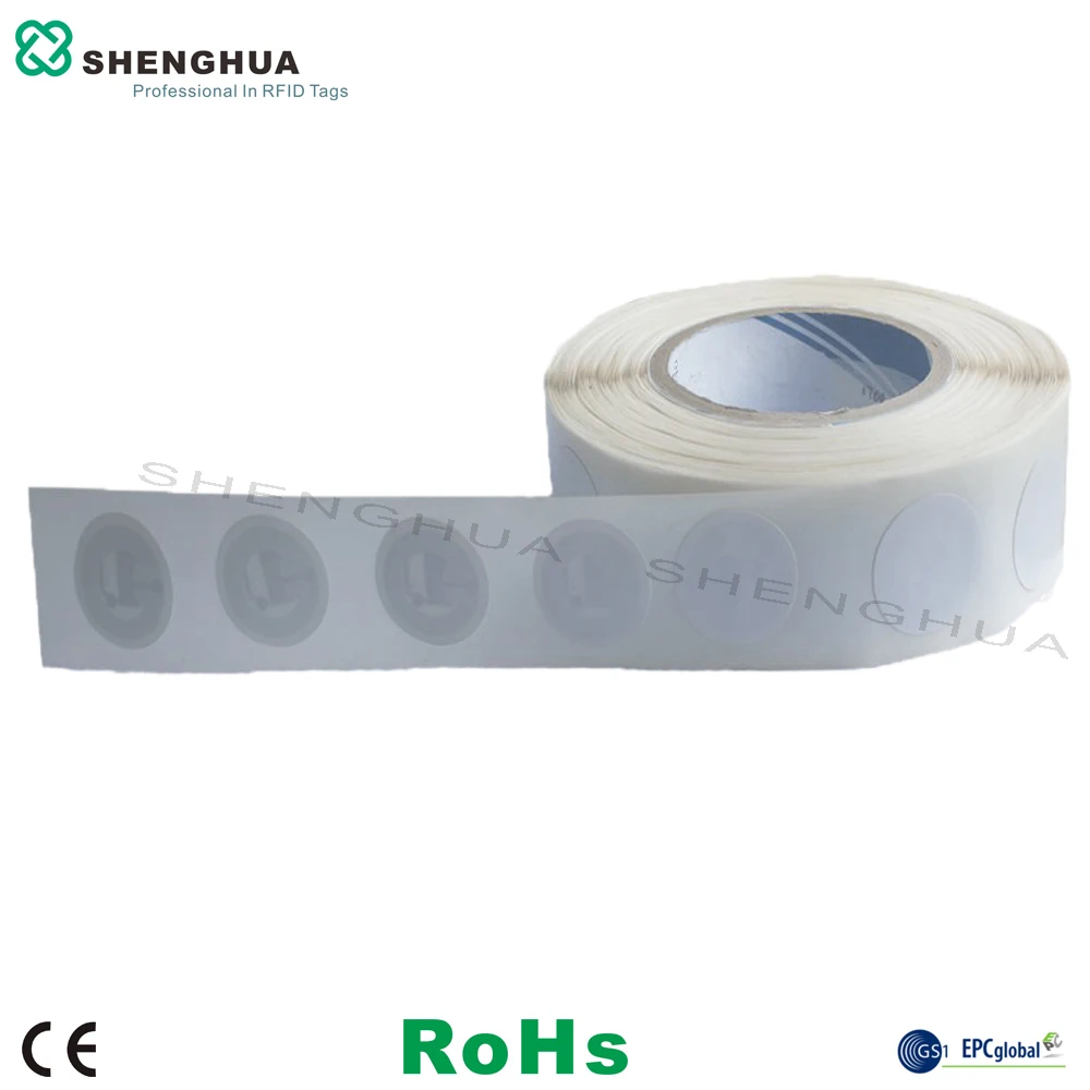 

1000pcs/lot 13.56mhz ISO14443A FM 08 NFC Sticker 30MM Round Ring Tag Universal Lable RFID Tag for NFC Enabled Android Phones