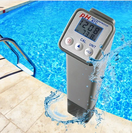 Professional Handheld Splashproof Digital pH Meter Temperature High Accuracy +/-0.05PH with Replaceable Electrode | Инструменты