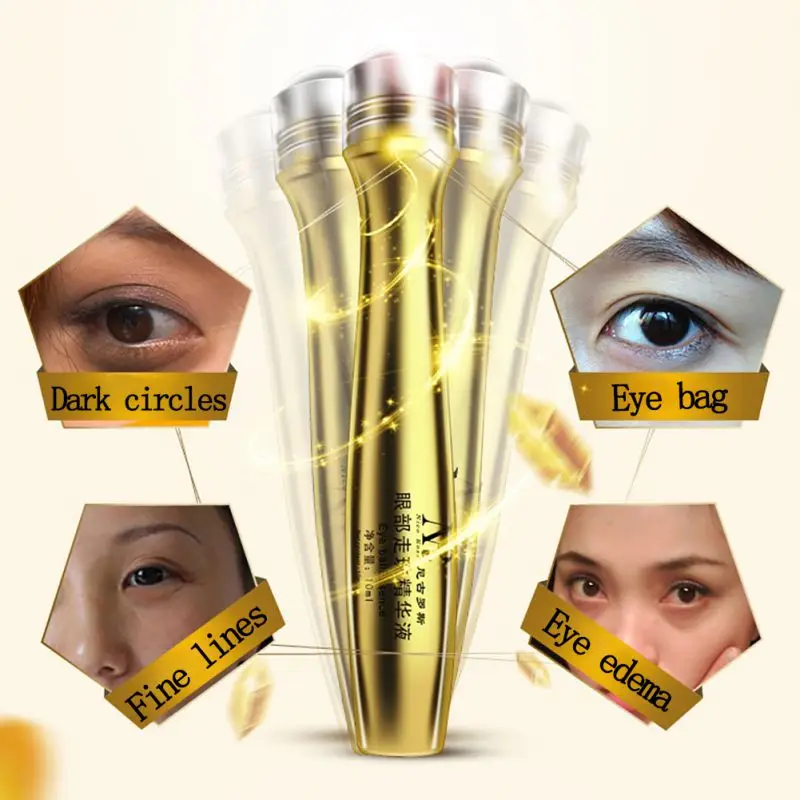 

Roll-on Eye Cream Moisturizer Anti-Dark Circle Wrinkle Firming Maquiagem Moisturizing Fashion Make Up Maquillaje Beauty