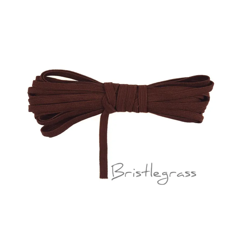 BRISTLEGRASS 5 ярдов 4 мм античный белый сплошной цвет обтягивающие резинки спандекс