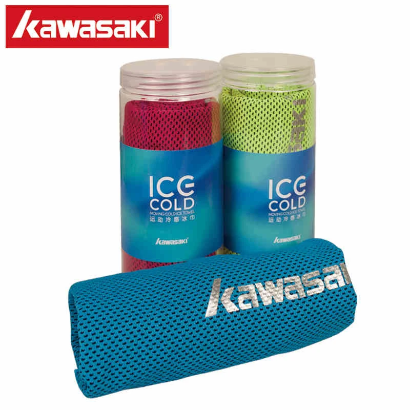 Kawasaki, Крутое полотенце, новинка, ледяное, холодное, прочное, для бега, охлаждающее, для быстрого охлаждения, для улицы, спортивное полотенце, горячая Распродажа, 100*30 см