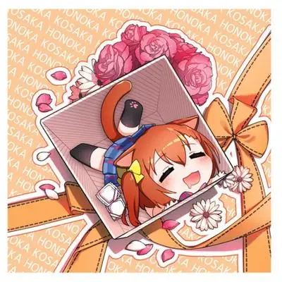 Аниме LoveLive! Кольцевой брелок с принтом Maki Hanayo Nico RinFull акриловый для ключей