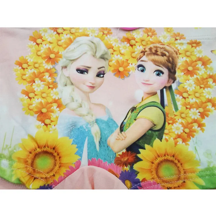 5 шт./лот милые хлопковые трусы-боксеры нижнее белье принцессы для девочек