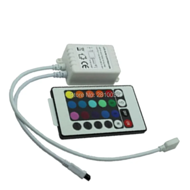 2 шт./лот инфракрасный 44 ключ rgb led контроллер DC 12 24 В 3H общий анод CMOS открытый слив