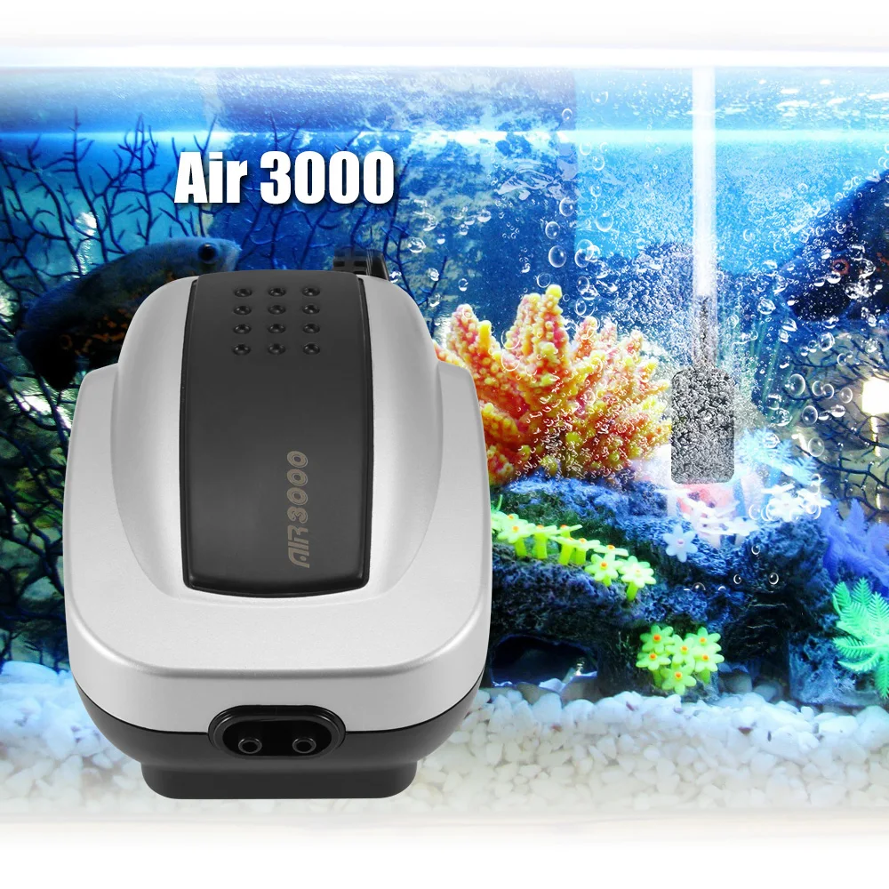 2W 3W 3 5 W AIR 1000 2000 3000 аквариумный воздушный насос увеличивающий рост кислородный
