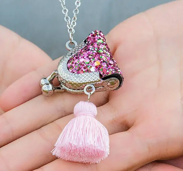 Мини 2 8 см металлическая рамка Kiss Lock для DIY Лоскутная цепь застежка