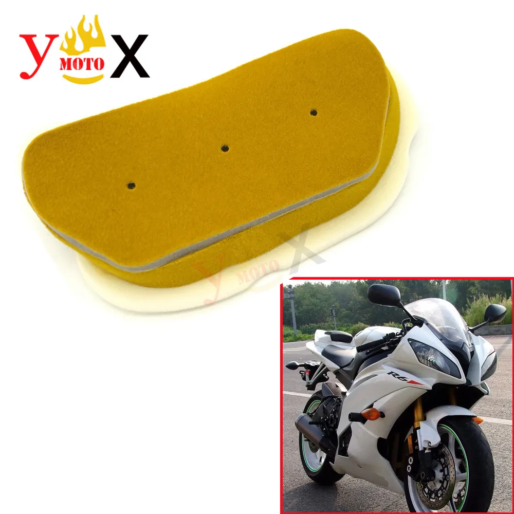 Воздухозаборник для мотоцикла Yamaha R6 1999-2005 Sport Superbike хлопковый марлевый воздушный