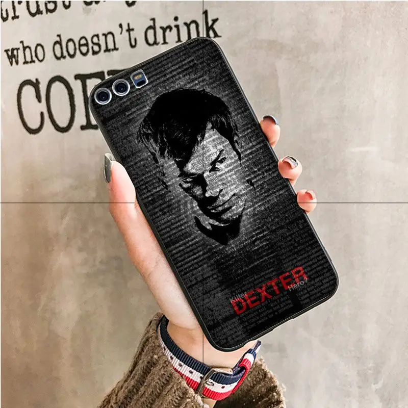 Чехол Ruicaica Dexter Keep Calm and Let Deal из мягкой резины для телефона Huawei Mate10 Lite P20 Pro P9 P10 Plus View