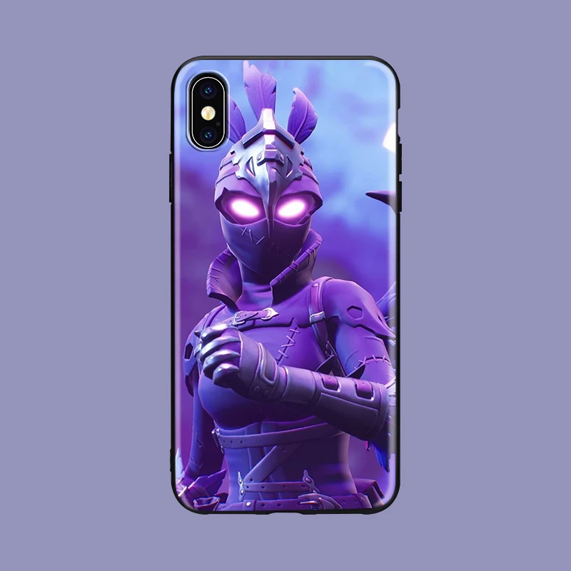 Battle Royale мягкий силиконовый черный чехол для телефона для iPhone11 pro max 5 5S se 6 6s 7 8 plus X Xs XR max для Apple X 10