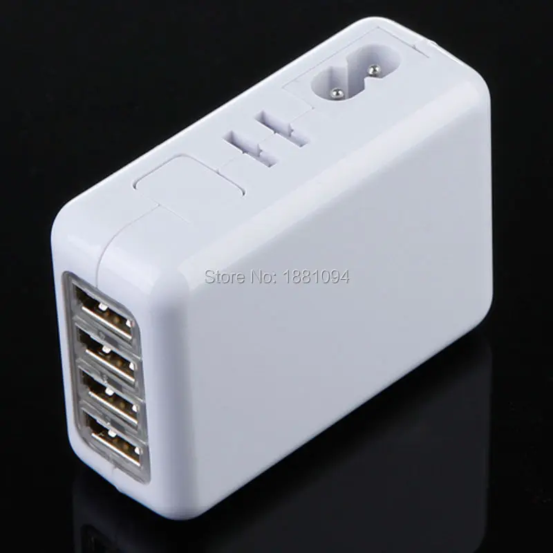 SZAICHGSI 2.1A 4 порта USB зарядное устройство для мобильного телефона AC адаптер