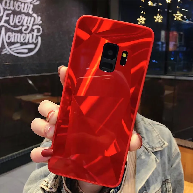 For Samsung galaxy S7 edge Diamond Jelly Mobile Shell for s8 9 10 plus All-inclusive Laser S10 Lite |