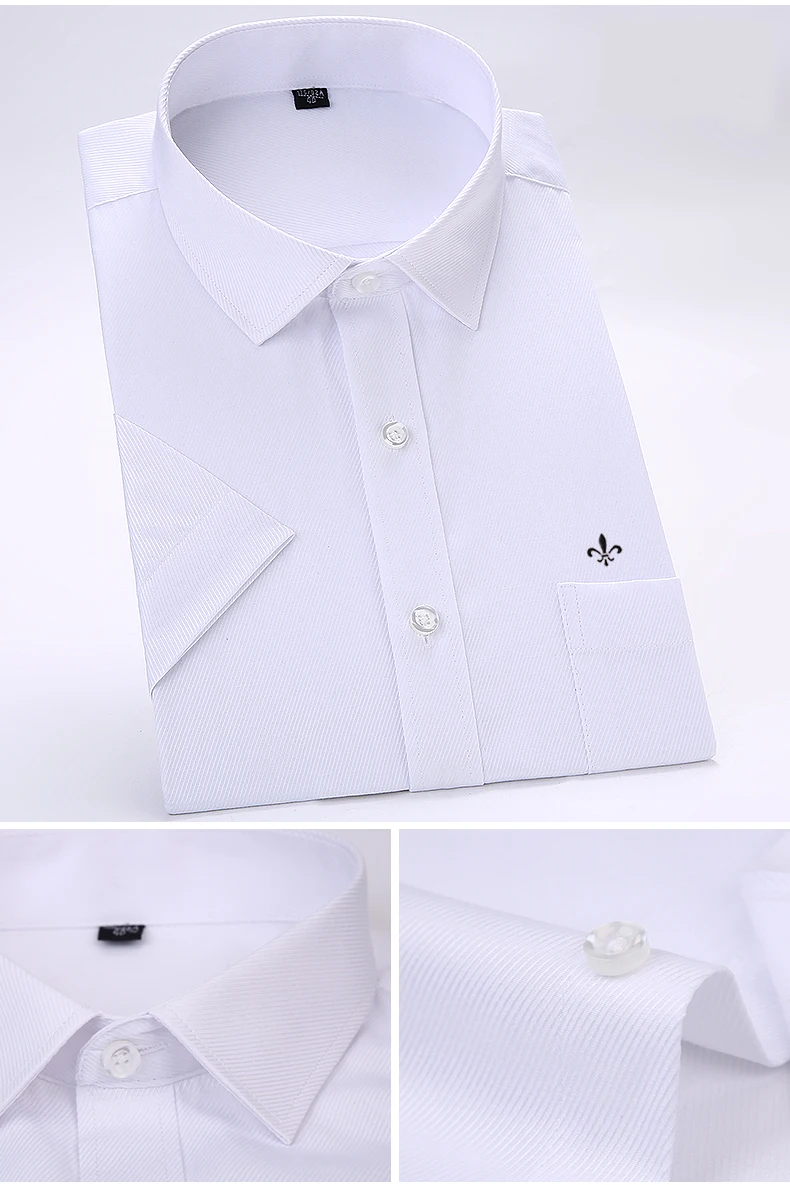 Dudalina Camisa мужские рубашки с коротким рукавом мужская рубашка Camisa Social Masculina брендовая одежда Повседневная облегающая сорочка Homme