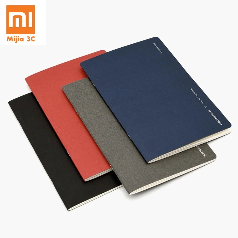 4 шт. Xiaomi Mijia Kaco блокнот из зеленой бумаги портативная книга для офиса путешествий