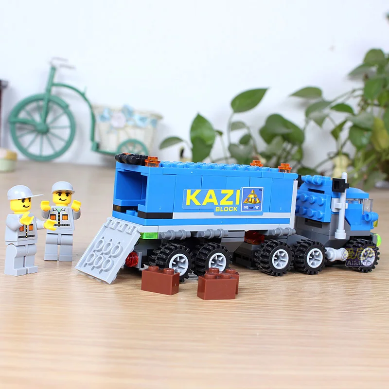 KAZI 163 шт Фантастическая красочная пластиковая игрушка высокого качества