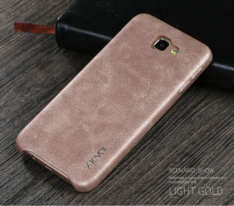 J7 Prime On7 2016 X-Level чехол для телефона из искусственной кожи в стиле ретро Samsung Galaxy J5