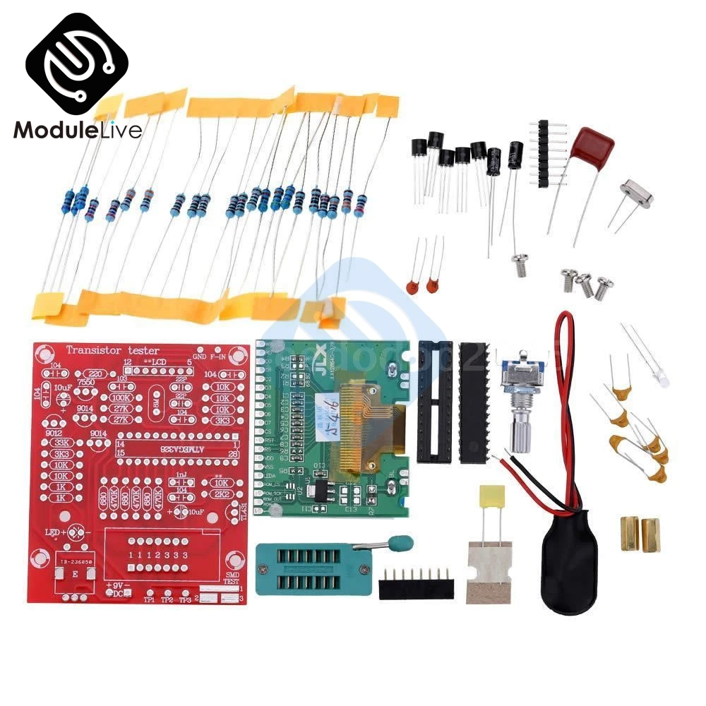 M328 LCD 12864 тестер транзисторов DIY Kit диодный Триод Емкость LCR метр|esr meter|esr meter diyesr lcr |