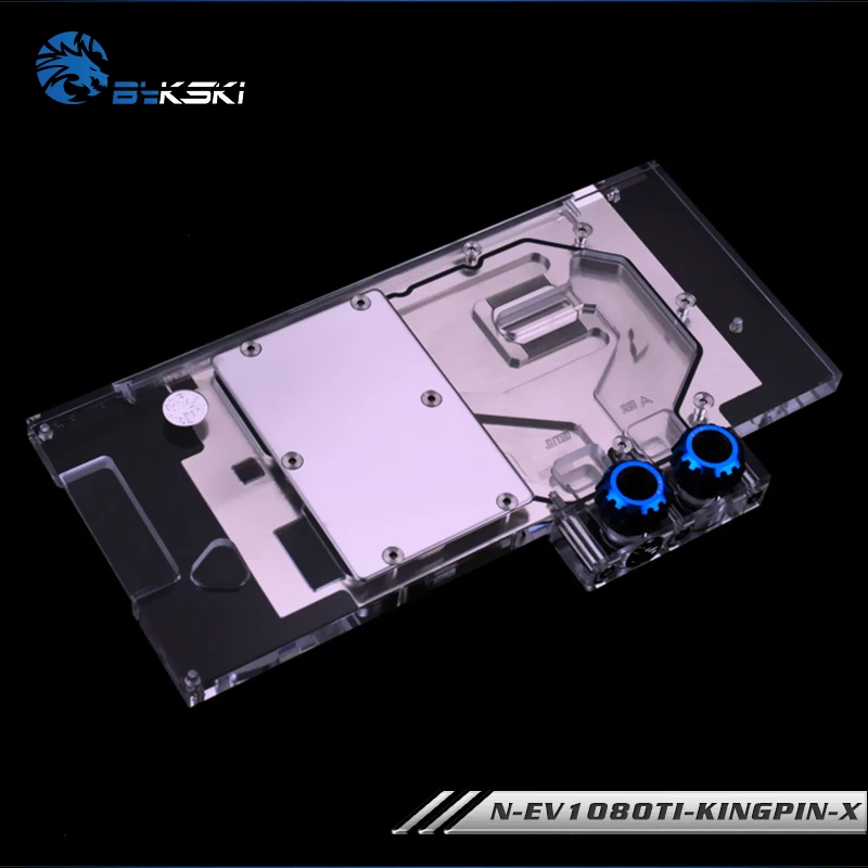 BykskiN EV1080TI KINGPIN X блок водяного охлаждения с полным покрытием VGA со светодиодной