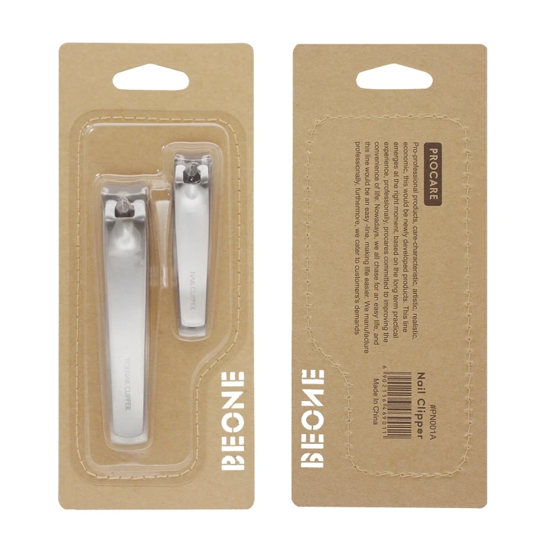 2 шт./компл. Pro Нержавеющая сталь кусачки для ногтей Nail Cutter ножницы маникюрные