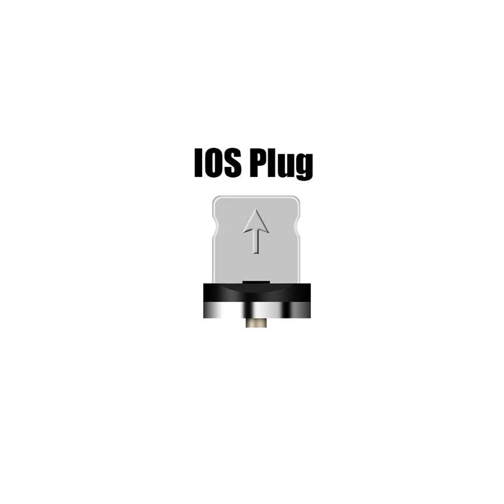 Новое поступление 2019 магнитный переходник разъем Micro USB адаптер для IOS Android