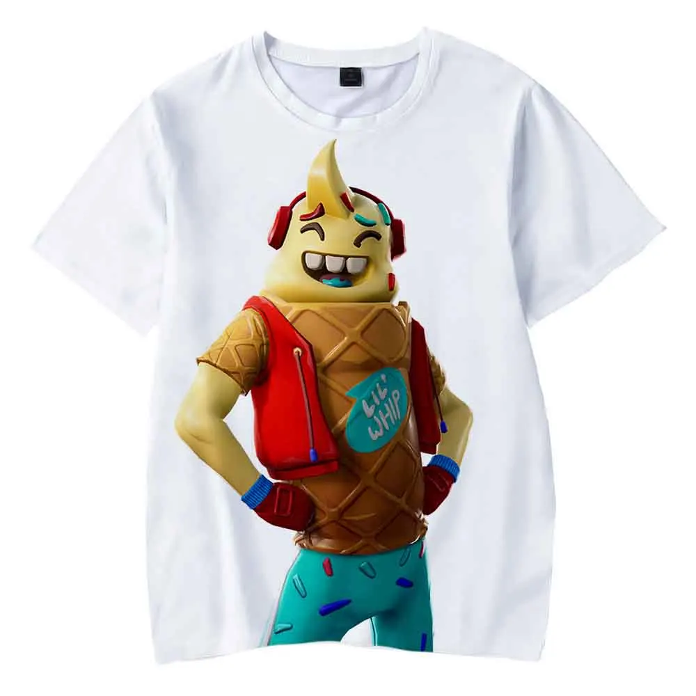 Новый сезон 8 игр Battle Royale The Ace Hazard Agent Lil Whip футболки с 3D принтом Карнавальный