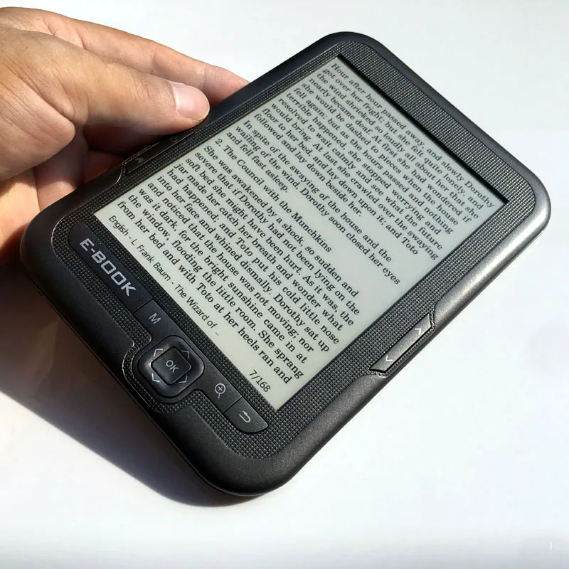 6 дюймов e INK электронные чернила экран цифровой чтения электронных книг встроенная карта памяти 16 Гб устройство чтения карт памяти и Поддержка SD карты Расширенный E612