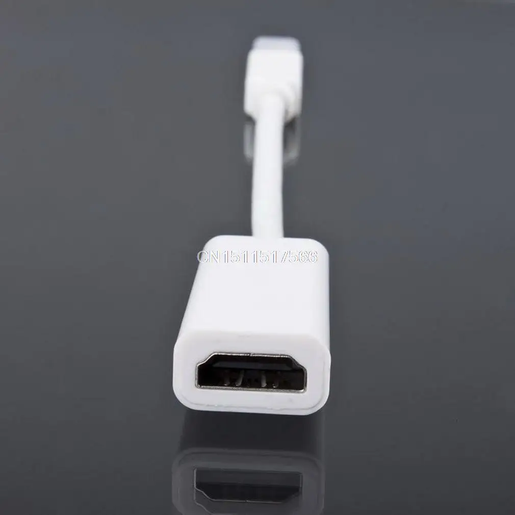 1 шт. Mini Thunderbolt DisplayPort DP к HDMI адаптер кабель для Apple Mac Macb Macbook Pro Air IR полезный UM|dp to