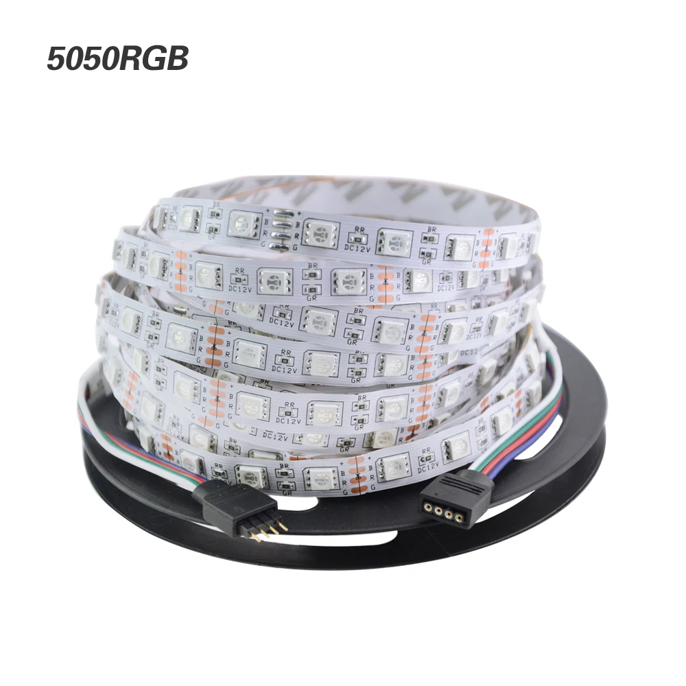 5М RGB светодиодная лента водонепроницаемый 5050 СМД 60Led / M 300 светод. строка ленты IP65