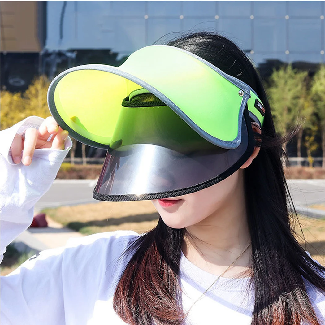 Шляпа от солнца Snapback для мужчин и женщин прозрачная пляжная шляпа унисекс с