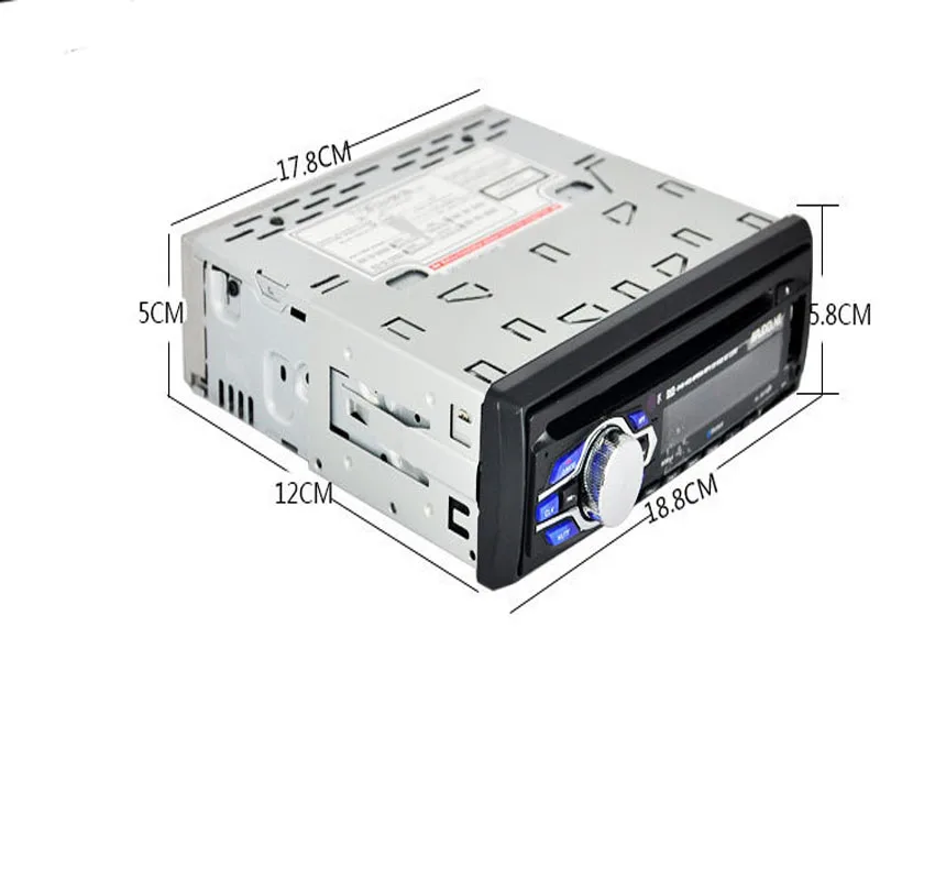 Автомобильный радио bluetooth DVD VCD тюнер стерео FM MP3 аудио плеер телефон USB/SD MMC порт 1