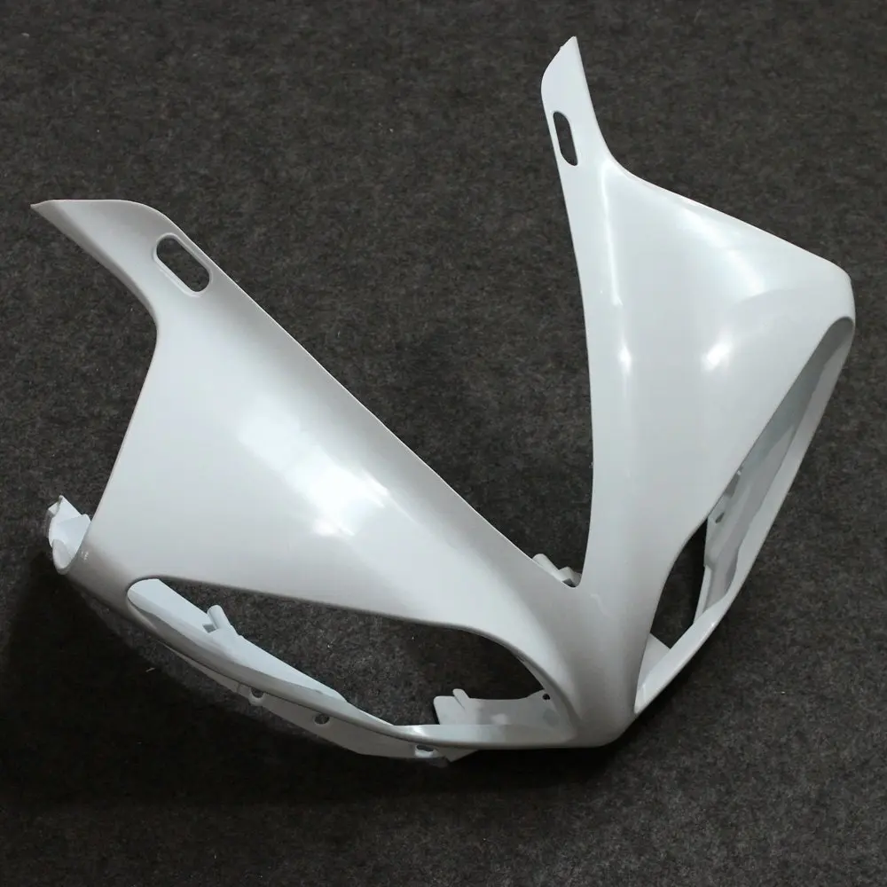 Неокрашенный Raw ABS передний верхний нос обтекатель для Yamaha YZF R1 2009 2010 2011 2012 |