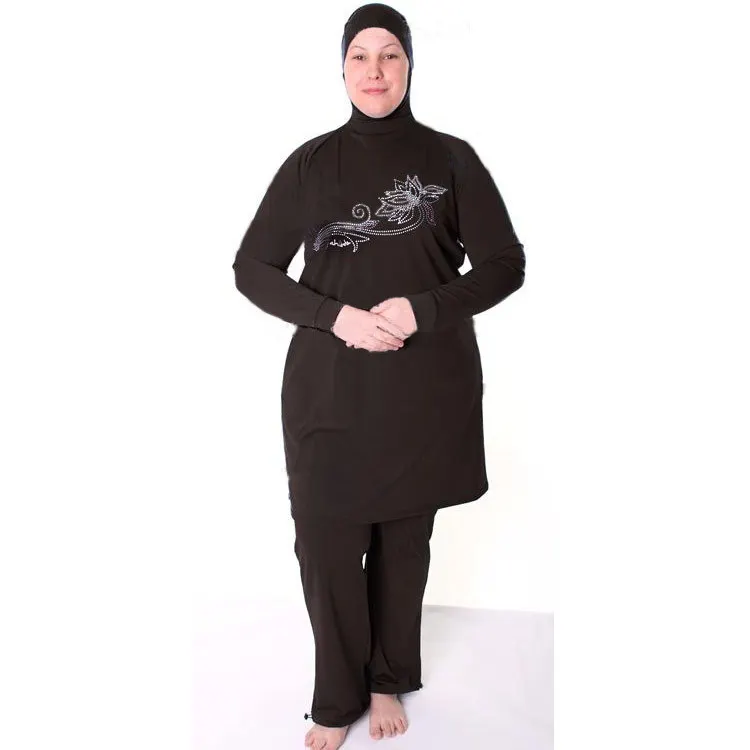 Горячая новинка 2017 женские мусульманские купальники мусульманская одежда