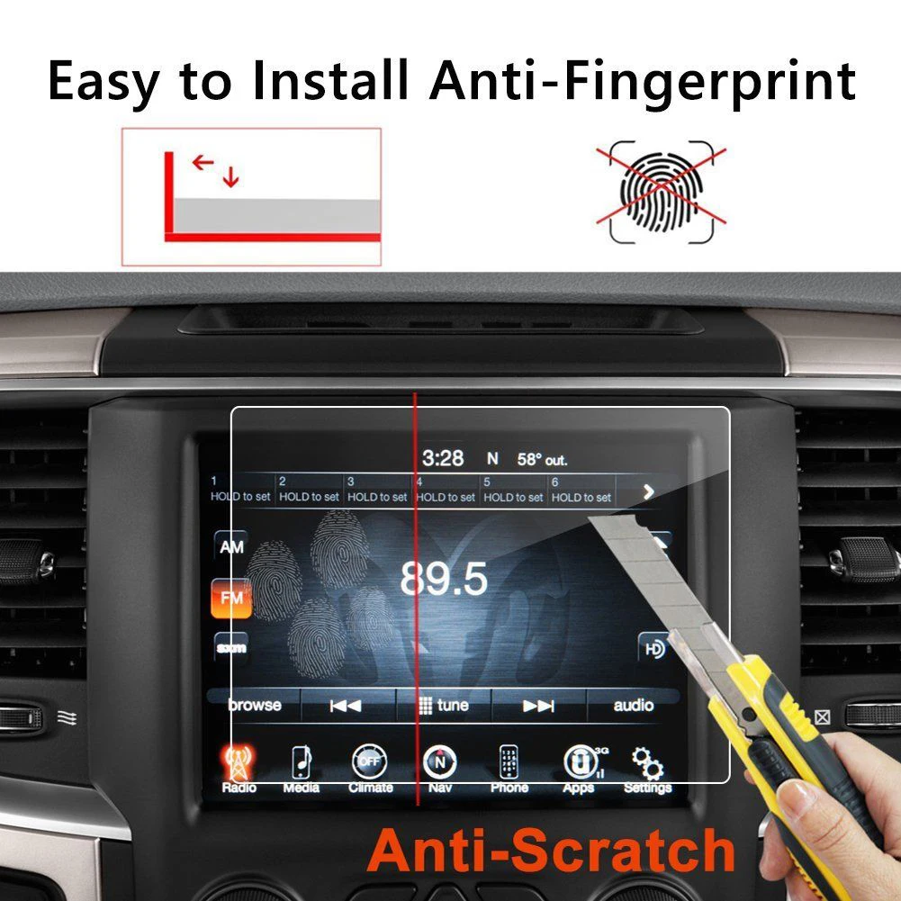 Защита от царапин Закаленное стекло пылезащитный экран дисплея 2013 2018 1500 2500 3500