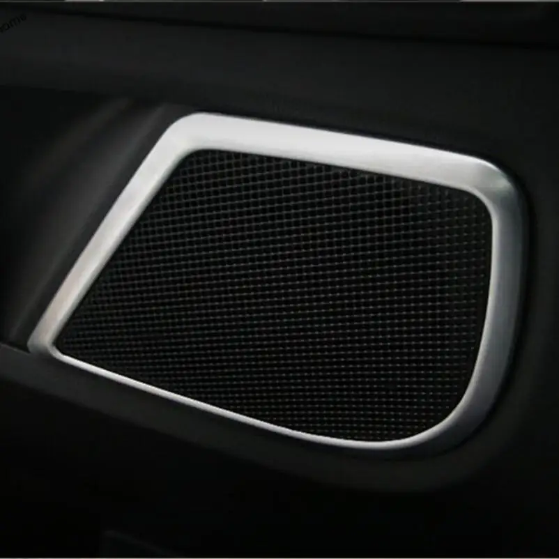 Yimaautotrims Автомобильная дверь стерео динамик Звуковая крышка отделка 4 шт. подходит