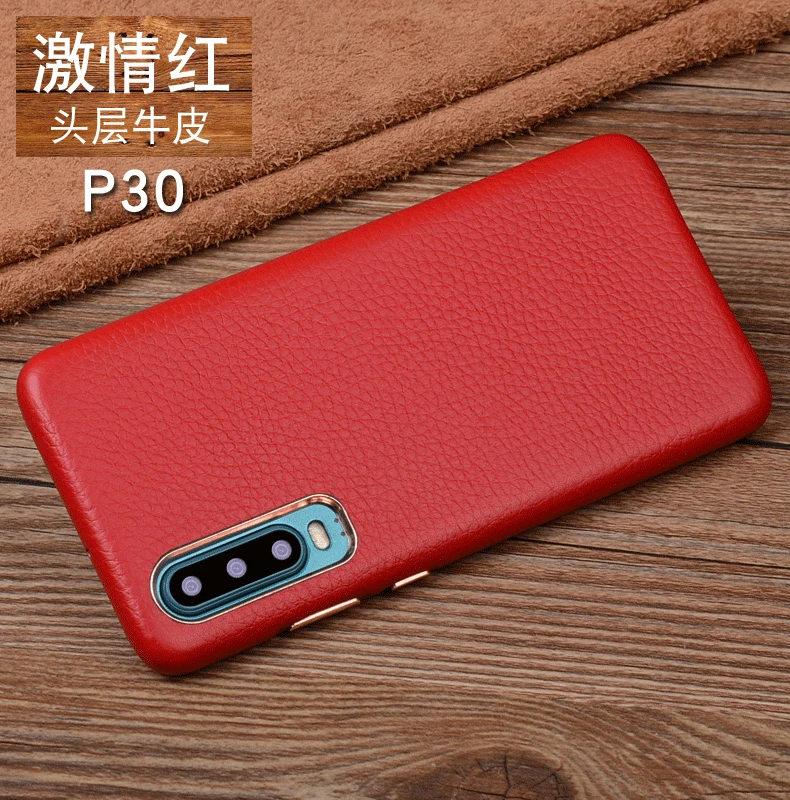 Роскошный кожаный чехол ручной работы для huawei P30 P20 Pro, тонкий чехол для huawei P30Pro P20Pro, чехол