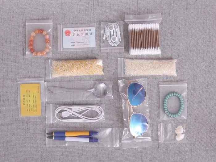 Прозрачный замка застежка-молнии Пластик мешки Ziplock Почтовый Сжатые Блокировка Reclosable Resealable Пластик PE поли прозрачные Кондитерские мешки для упаковки ювелирных изделий, сумка