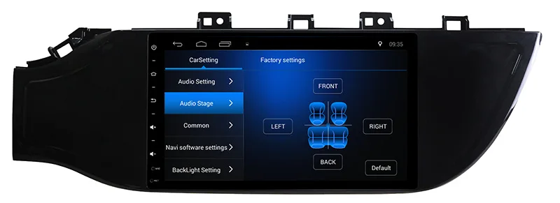 10 1 &quot2 + 32 ГБ Android 7 0 Автомобильный GPS навигатор для KIA K2 Rio 2017 2018 с радио BT AUX DVR WIFI