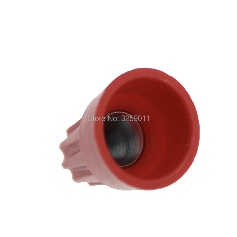 Поворотная гайка с красной проволокой 22-10 AWG 100 шт. | Обустройство дома