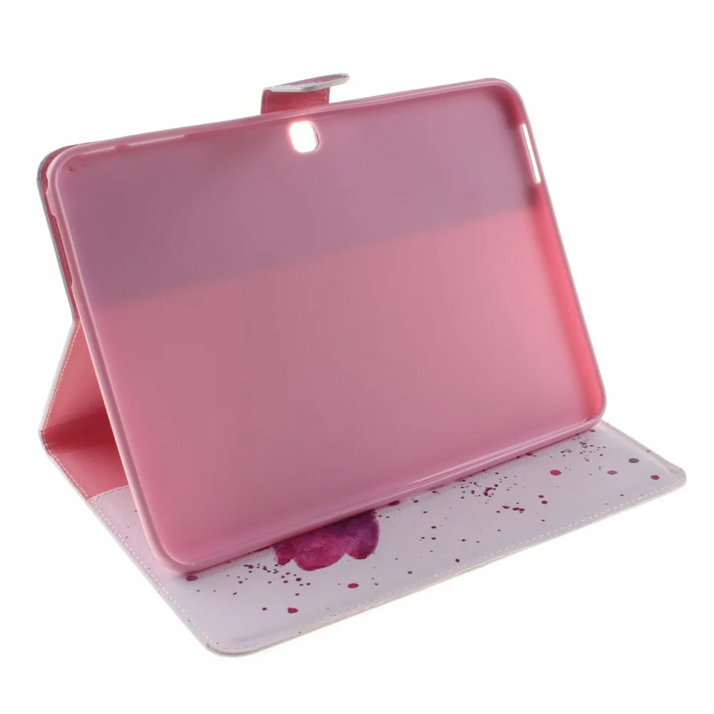 Чехол для планшета Samsung Galaxy Tab4 Tab 4 10 1 T530 T531 T535 с принтом Folio Smart Case со стилусом |