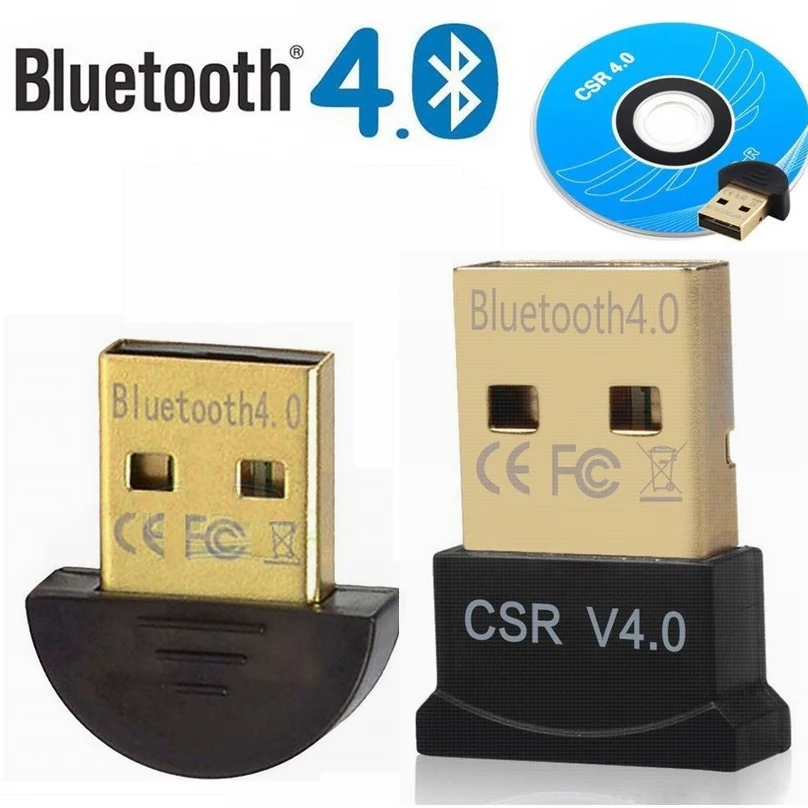 100 компл. Высокое качество мини USB Bluetooth адаптер V 4 0 Двойной режим беспроводной