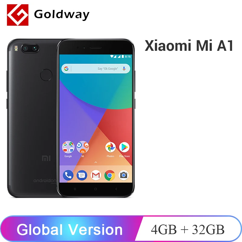 Глобальная версия Xiaomi mi A1 мобильный телефон 4 ГБ ОЗУ 32 Гб ПЗУ Snapdragon 625