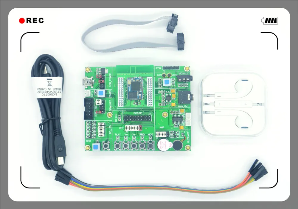CSR BC57E68 BC5MM FLASH макетная плата/плата отладки/ADK/SDK/I2S/SPDIF demoboard|Демонстрационные