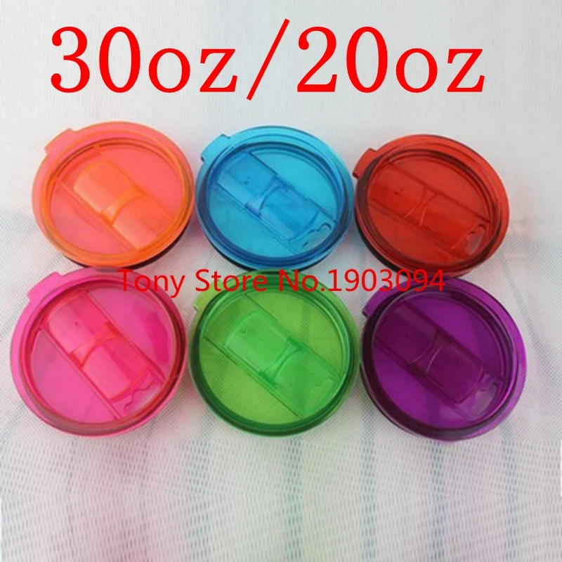 20oz 30oz lids 04 50 шт./лот 30 унц. 20 унц. 10 унц. ручки Пластик держатель крышкой влагозащищенная, Магнитная крышка, 18 унц. 36 унц. 64 унц. чашка набор - Цвет: 20oz 30oz lids 04