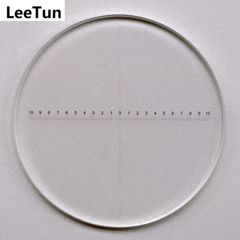 LeeTun DIV 0 1 мм окуляр микрометр для стерео микроскопа сетка вертикальная линия
