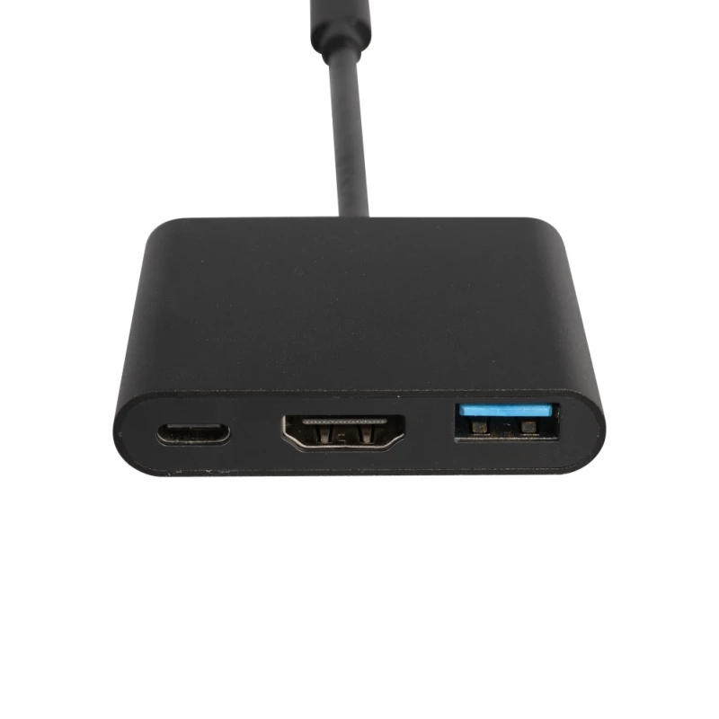 3-в-1 Type-C USB C в HDMI адаптер конвертер с 3 0 + зарядным портом для Samsung/Chromebook Pixel/Dell XPS13 |