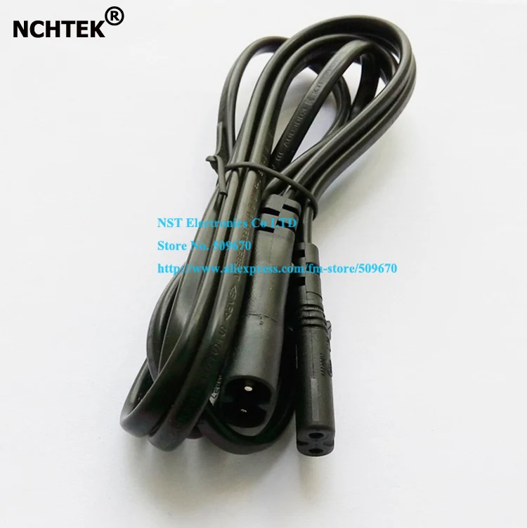 Штекер NCHTEK 1 8 м IEC 60320 C8 к гнезду C7 штекер гнездо удлинитель Главный кабель