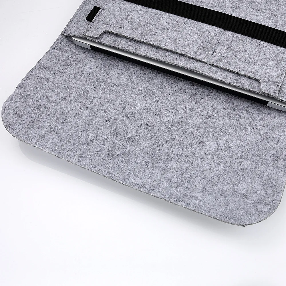 Чехол из шерсти для Apple Macbook Air Pro Retina 11 12 13 3 15 дюймов Защитная сумка ноутбука 14