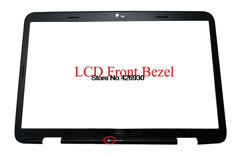 front bezel Ноутбук ЖК-дисплей верхняя крышка для DELL XPS 17 L701X L702X 076RGV 76RGV 0R21D6 R21D6 0JRJ7T JRJ7T 0DWM44 DWM44 0M6PCJ M6PCJ - Color: front bezel